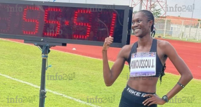 Athlétisme : Josée Amoussou affole les chronos et pulvérise le record du Gabon au 400 m 