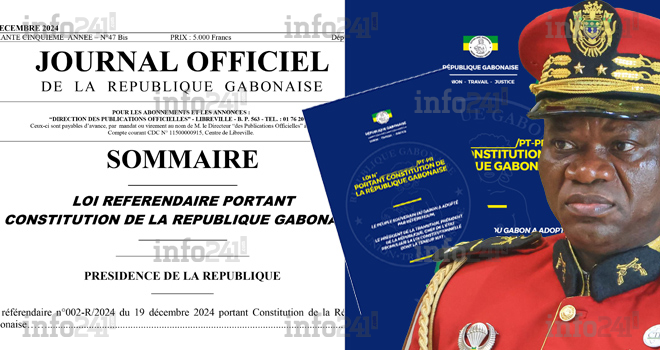 La Constitution gabonaise promulguée n’est pas identique à celle votée par référendum !