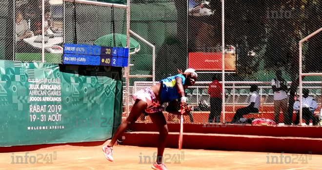 Interview de fin de compétition de Célestine Avomo aux Jeux Africains 2019