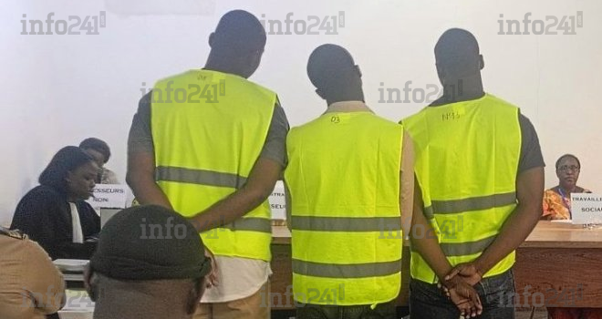 Port-Gentil : Trois ados-braqueurs condamnés à 5 ans de prison pour vol à main armée